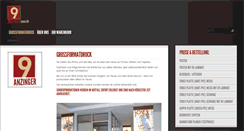 Desktop Screenshot of anzingerneun.de